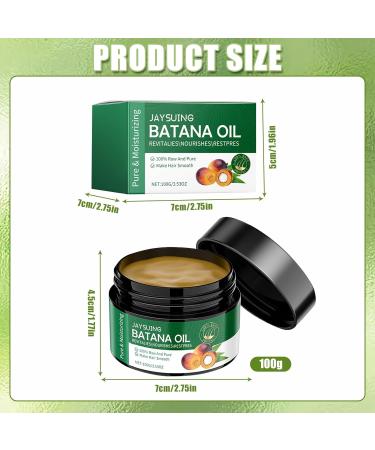 SHOWHEEL Organic Batana Oil for Hair Organic Batana Oil for Hair Growth Batana Hair Conditioner 100 Natural Batana Hair Cream Organic Batana Oil Conditioner for Healthier Thick Smooth Hair - Buy Online on GoSupps.com
