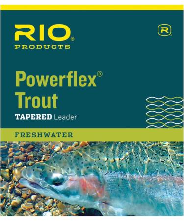 Rio Powerflex Trout Fly Fishing Leaders 7.5ft - 3X - 6 Pack | Premium Quality Leaders for Fly Fishing - Buy Online on GoSupps.com