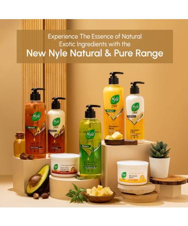 Nyle Natural & Pure Shampoo - Nourishing Hair with Murumuru Butter Paraben & Sulphate Free 475ml for Men & Women - International Shipping Available - Buy Online on GoSupps.com