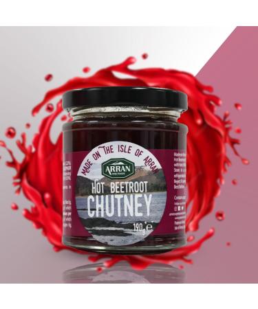 Arran Fine Foods Chutney Pick N Mix - Choose From 6 Flavours | Apple & Arran Ale Hot Beetroot Caramelised Onion Tomato & Red Pepper Smooth Honey Mustard - Pack of 2 - Buy Online on GoSupps.com