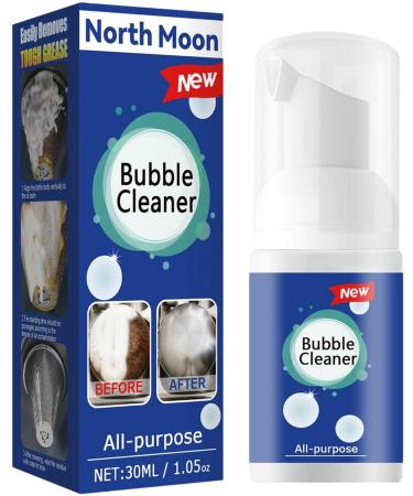 Bubble Cleaner for Kitchen | Powerful Multipurpose Foam Cleaner | 30ML Rinse Cleaning Foam Household Cleaning Supplies for Hoods Pots Grill Stoves Sinks - Buy Online on GoSupps.com