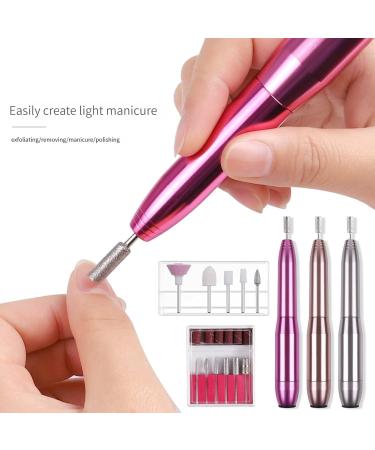 Adjustable Speed Electric Nail Drill 11 in 1 Set Professional Manicure and Pedicure Tools for Manicure Beginners Manicure DIY Technicians Home Or Salon Use. (red) - Buy Online on GoSupps.com