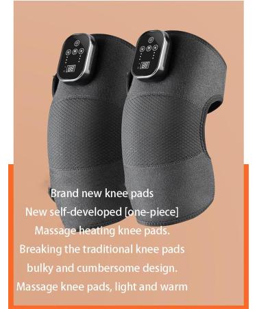 Buy Wireless Knee Massager & Shoulder Heat Guard - 3 in 1 Heat Pad with 3 Vibration & 6 Heat Modes for Relaxing Knees Elbows & Shoulders - Free Wormwood Wrap Included - International Shipping Available - Buy Online on GoSupps.com