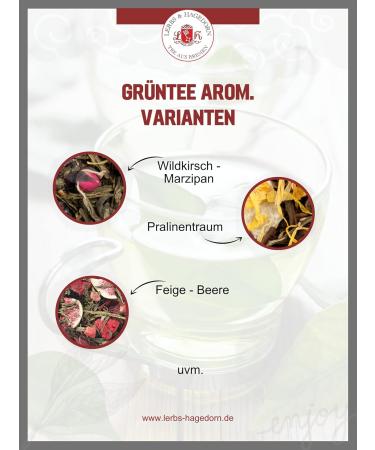  Lerbs & Hagedorn Lerbs & Hagedorn Japanese cherry green tea | Wild cherry 2 kg approx. (162 liters) - Buy Online on GoSupps.com