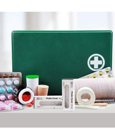 400-Pack Ear Thermometer Probe Covers for Braun ThermoScan Models - Disposable & Clear - Buy Online on GoSupps.com
