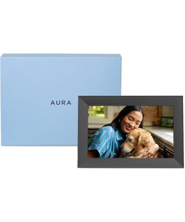 Aura Carver WiFi Digital Picture Frame | The Best Digital Frame for Gifting | Send Photos from Your Phone | Quick, Easy Setup in Aura App | Free Unlimited Storage | Gravel Carver - Gravel - Buy Online on GoSupps.com