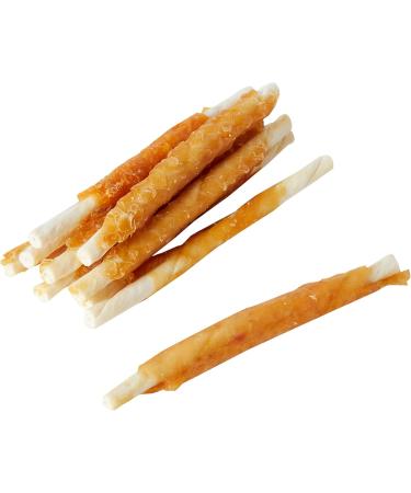 Pets Unlimited Chew Sticks - Chicken Flavor 10 Pieces 100g | Premium Dog Treats for Healthy Chewing - International Shipping Available - Buy Online on GoSupps.com