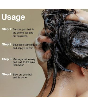 Blonde Brown Hair Dye Shampoo for Men & Women | 3 in 1 Hair Color Shampoo for Home Use - 16.9 Fl Oz - Buy Online on GoSupps.com