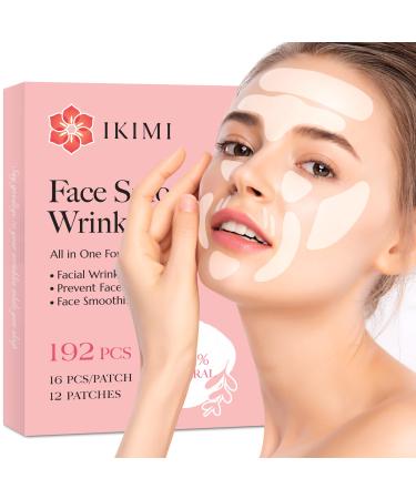 Forehead Wrinkle Patches  Face Wrinkle Patches  Anti Wrinkle Tape For Face  Reducing Forehead Eye And Mouth & Upper Lip Wrinkles  All In One Face Tape For Forehead Wrinkles  Set of 192 Pcs