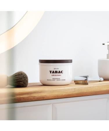 Tabac Original Shaving Soap Bowl 4.4 oz - Men's Grooming Essential - Buy Online on GoSupps.com