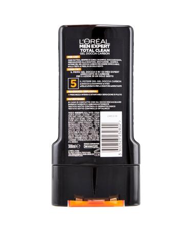 L'Oreal Men Shower TOTAL Clean 300ml - Refreshing Soaps & Cosmetics for Men | International Shipping Available - Buy Online on GoSupps.com