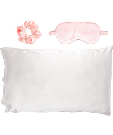 Brushworks Luxury Satin Sleep Set Pink One Size - Buy Online on GoSupps.com