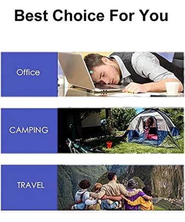 Dogxiong Purple Inflatable Camping Pillow 2-Pack - Ultralight Squared Flocked Fabric Air Pillow for Beach, Hiking, Traveling - Neck & Lumbar Support - Buy Online on GoSupps.com
