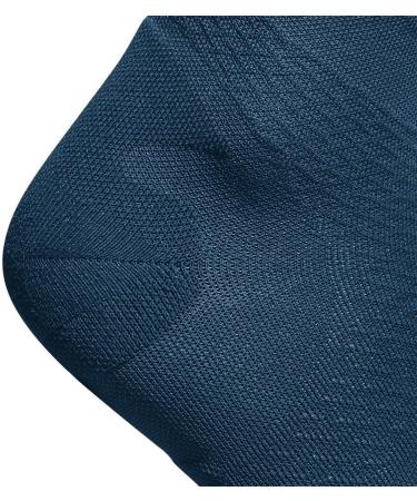 Bauerfeind Run Ultralight Compression Socks - Thin Sports Socks for Men & Women | Jogging & Fitness | Navy Blue L (44-46) - Buy Online on GoSupps.com