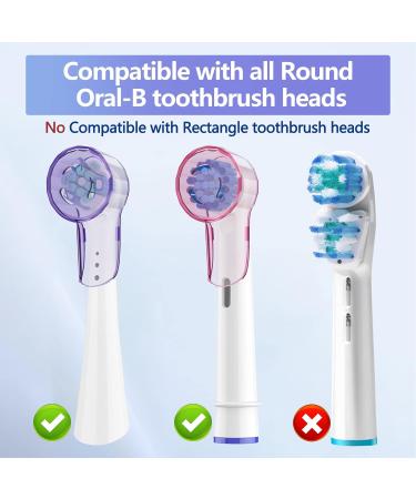 Travel & Home Toothbrush Covers for Oral B Replacement Heads | Thisong - Set of 4 Colored - Buy Online on GoSupps.com