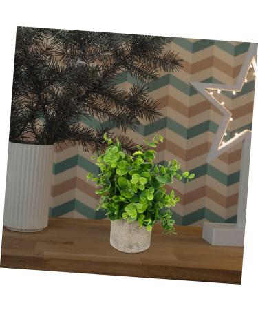Zerodeko 5 Pcs Simulated Potted Plant Artificial Bonsai Small Greenery Decor Mini Fake Plant Fake Plant Decor Plastic Plant Pots Artificial Flower Pulp Potted Plants Green Plants As Shownx5pcs 22x8cmx5pcs - Buy Online on GoSupps.com