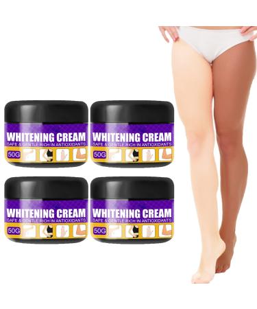 1/2/3/4PCS Whitening Cream Skin Lightening Cream, Skin Whitening Lightening Cream, Whitening Moisturizing Cream, Body Care Brightening Cream, Dark Spot Remover For Face And Body (4PCS)