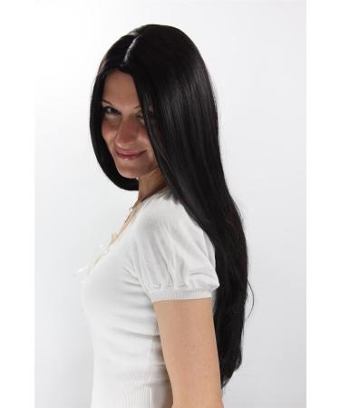 Buy WIG ME UP 3217-2 Black Long Straight Wig - 75 cm Middle Parting Hair (1 Pack) for International Shipping - Buy Online on GoSupps.com