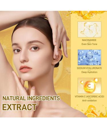 5Pcs Valentines Day Vitamin C Skincare Set Skin Care for Kids Skincare Gift Sets with Cleanser Toner Serum Eye Cream Facial Cream Skin Care Set for Girls Ages 8-12 Travel Facial Kit for Girls Vitamin C-5Pcs - Buy Online on GoSupps.com