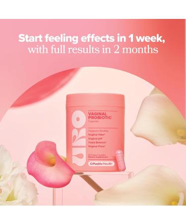 O Positiv Vaginal Probiotics for Women pH Balance - 60 Vegan Capsules - Buy Online on GoSupps.com