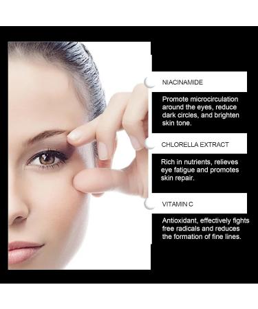 True Bright Eye Cream Eye Contour Cream Eye Bright Cream helps dark circles and tired eyes Brightening Dark Circle Eye Cream Korean Skincare - Anti-aging & anti-dark circles 15 ML (2pc) - Buy Online on GoSupps.com