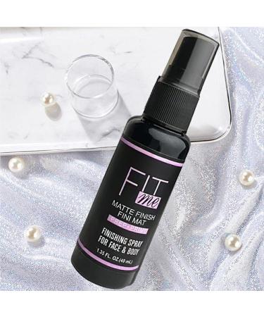 miduoidn 40ml Finishing Spray Long Lasting Liquid Matte Fast Drying Portable Oil Control Cosmetics Streamline Design for Beauty Products - Buy Online on GoSupps.com