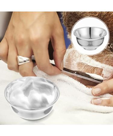 Beaupretty Stainless Steel Shaving Bowl & Soap Shell | Unbreakable Shave Cream Cup & Facial Foam Shell - Ideal for Smooth Shaving - Buy Online on GoSupps.com