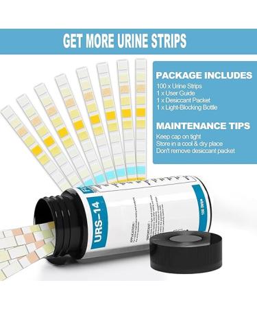 100ct UTI Test Strips for Men & Women - 14 Parameters  Easy Home Testing  Accurate Results - Buy Online on GoSupps.com
