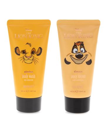 Mad Beauty Disney Lion King Reborn Body Care Set - Tropical Mango & Papaya | Body Wash Lotion Mitt | Cruelty-Free Gift for Kids & Adults - Buy Online on GoSupps.com