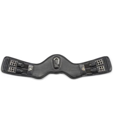 Shires Velociti Lusso Dressage Girth - Black Black 24" - Buy Online on GoSupps.com