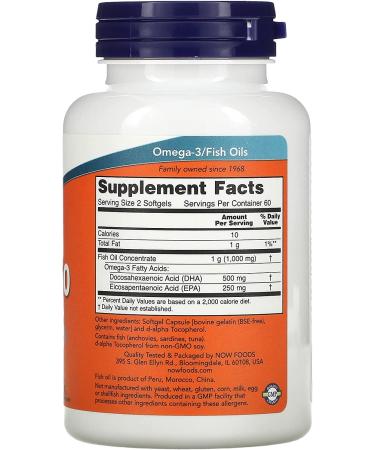 Now Foods DHA-250 - 120 Softgels for Brain and Heart Health | Omega-3 Support - Buy Online on GoSupps.com