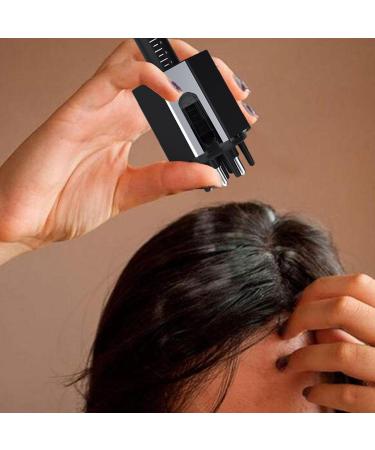 Manting Scalp Applicator Comb | Portable Scalp Massage Tool for Home & Travel | Black Scalp-Head Fluid Comb for Root Application & Relaxation - Buy Online on GoSupps.com