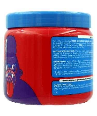 Moco de Gorila Rockero Hair Gel 3-Pack - 9.52 Oz Each - Long Lasting Strong Hold Hair Styling Gel in Yellow Lavender Jar - Buy Online on GoSupps.com