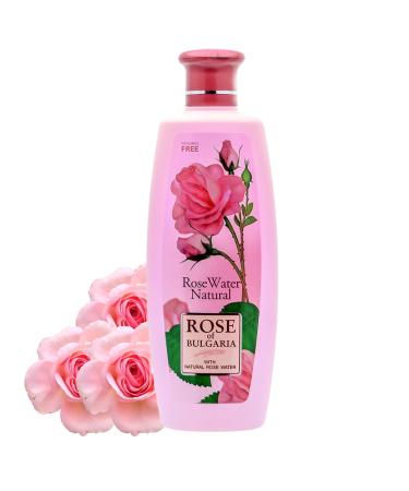 BioFresh Cosmetics Rose of Bulgaria Natural rose water with rose oil for face facial water facial care toner face 330ml 330 ml (1 Pack) - Buy Online on GoSupps.com