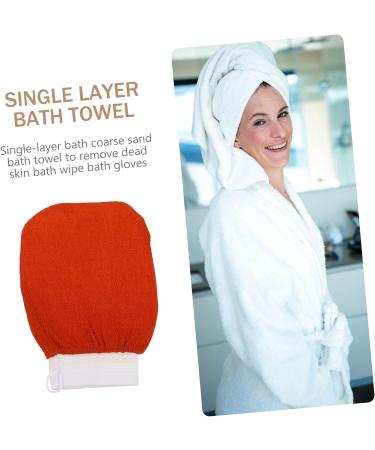 FOMIYES 2pcs Grit Bath Scrubber Gloves - Body Cleaning Mittens for Exfoliation and Bathing - Buy Online on GoSupps.com