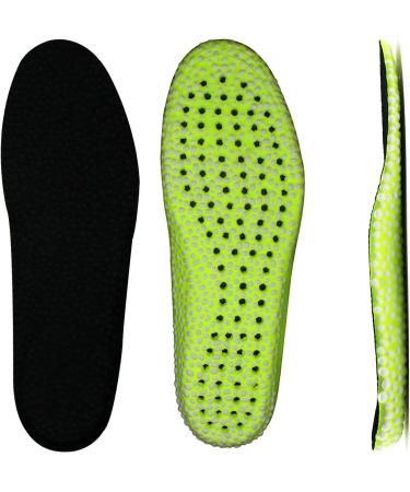 Plantillas de Zapatos de Arranque Abwuulq Comfort con Part culas de Rebote para Aliviar el Dolor de Pies - Talla M Men7.5-8.5/Women8.5-9.5, Color Negro - Buy Online on GoSupps.com