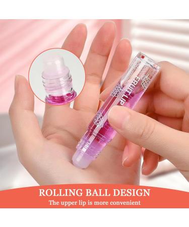 Moisturizing Lip Gloss 6 Pi ces Huile L vres Transparente Incolore Set Roll-on Lip Oil Gloss L vres Aromatis Aux Fruits Rouge l vres Liquide Repulpant Baume L vres pour Femmes Filles - Buy Online on GoSupps.com