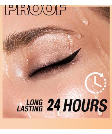 Ayky Long Wear Gel Eyeliner Rationalu Gel Eyeliner White Eyeliner For Waterline Black Liquid Eyeliner Natural Black Eyeliner Cream Waterproof (#2) - Buy Online on GoSupps.com