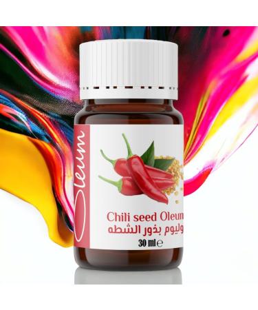 Oleum Chili Seed Oil 30ml | Premium Natural Unrefined Cosmetic Oil for Skincare Nourishment | International Shipping - Buy Online on GoSupps.com