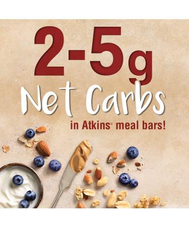 Atkins Protein Meal Bar - Keto Friendly Chocolate Chip Granola (5 Count) for Healthy Energy & Weight Loss - Buy Online on GoSupps.com