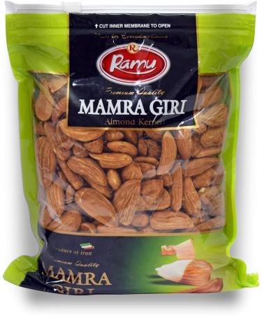 Ramu Afghani Almond Giri (Mamra Badam) - Big Size 250g - Buy Online on GoSupps.com
