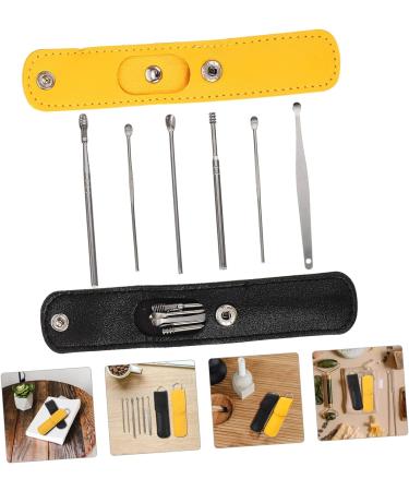 Hemoton Stainless Steel Ear Cleaner 4 Sets - Portable Ear Cleaning Tool for Household Wax Removal - Buy Online on GoSupps.com