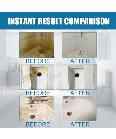 Tile Grout Cleaner Sprayer Powerful Grout Cleaner for Tile Floors Tile Grout Cleaner and Whitener Ceramic Tile Marble Cleaning Liquid Multipurpose Kitchen Bathroom Cleaner (2PCS) - Buy Online on GoSupps.com