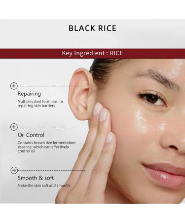 Black and White Rice Exfoliating Ampoule Duo - Glow Peeling Solution for Face and Body Gentle Glowing Skin Pore Minimizing & Deep Hydration All Skin Types (2pc 80ml) 2pc 2.7 Fl Oz (Pack of 1) - Buy Online on GoSupps.com