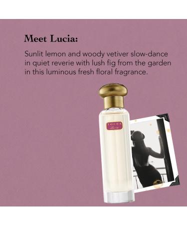 Tocca Lucia Women's Perfume 0.68 oz. (20 ml) - Fresh Floral Fragrance Featuring Italian Lemon Fig and Vetiver 0.68 Fl Oz (Pack of 1) - Buy Online on GoSupps.com