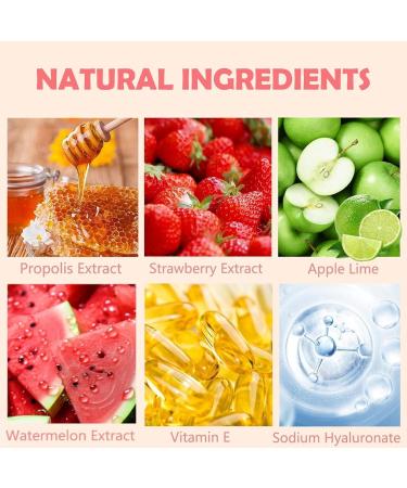 8 PCS Bee Lip Balm Honey Pot, Strawberry, Watermelon, Apple Lime, Cherry, Mint, Grapes & Peach Flavors, Honey Lip Balm Bulk, Overnight Lip Sleeping Mask with Stick, Prevention Dry & Cracked Lip Scrubs Set A - Buy Online on GoSupps.com