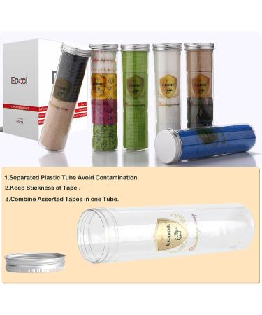 Elastic Cohesive Bandages - 24 Rolls X 5 Yards Self Adhesive Wrap for First Aid & Vet Use | Colorful & Versatile - Buy Online on GoSupps.com