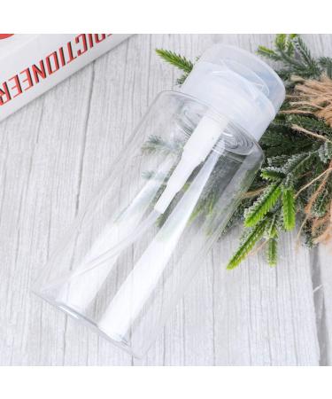 SUPVOX 300ml Makeup Remover Pump Bottle Empty Lockable Pump Dispenser Cosmetic Press Bottle for Outdoor Trip Travel - Buy Online on GoSupps.com