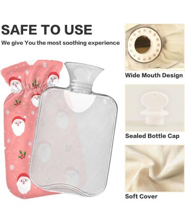 NAANLE Santa Claus Hot Water Bottle - 2L Large Bed & Foot Warmer for Pain Relief & Therapy - Buy Online on GoSupps.com