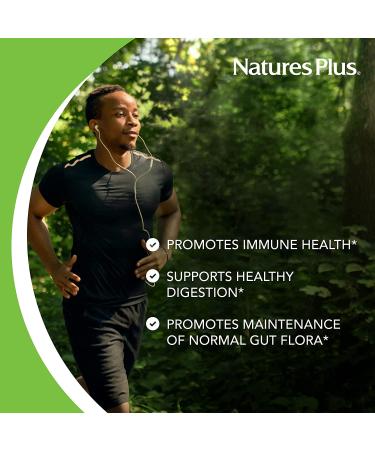 Nature's Plus Acidophilus - 90 Vegetarian Capsules | Probiotic Lactobacillus Supplement - Buy Online on GoSupps.com